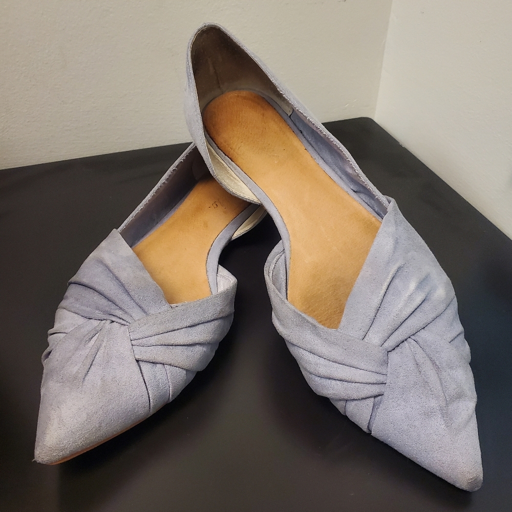 Liendo by Seychelles Condensa Grey Twist Flats.